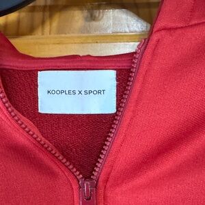 Kooples X Sport Men's Red Lightweight Jacket